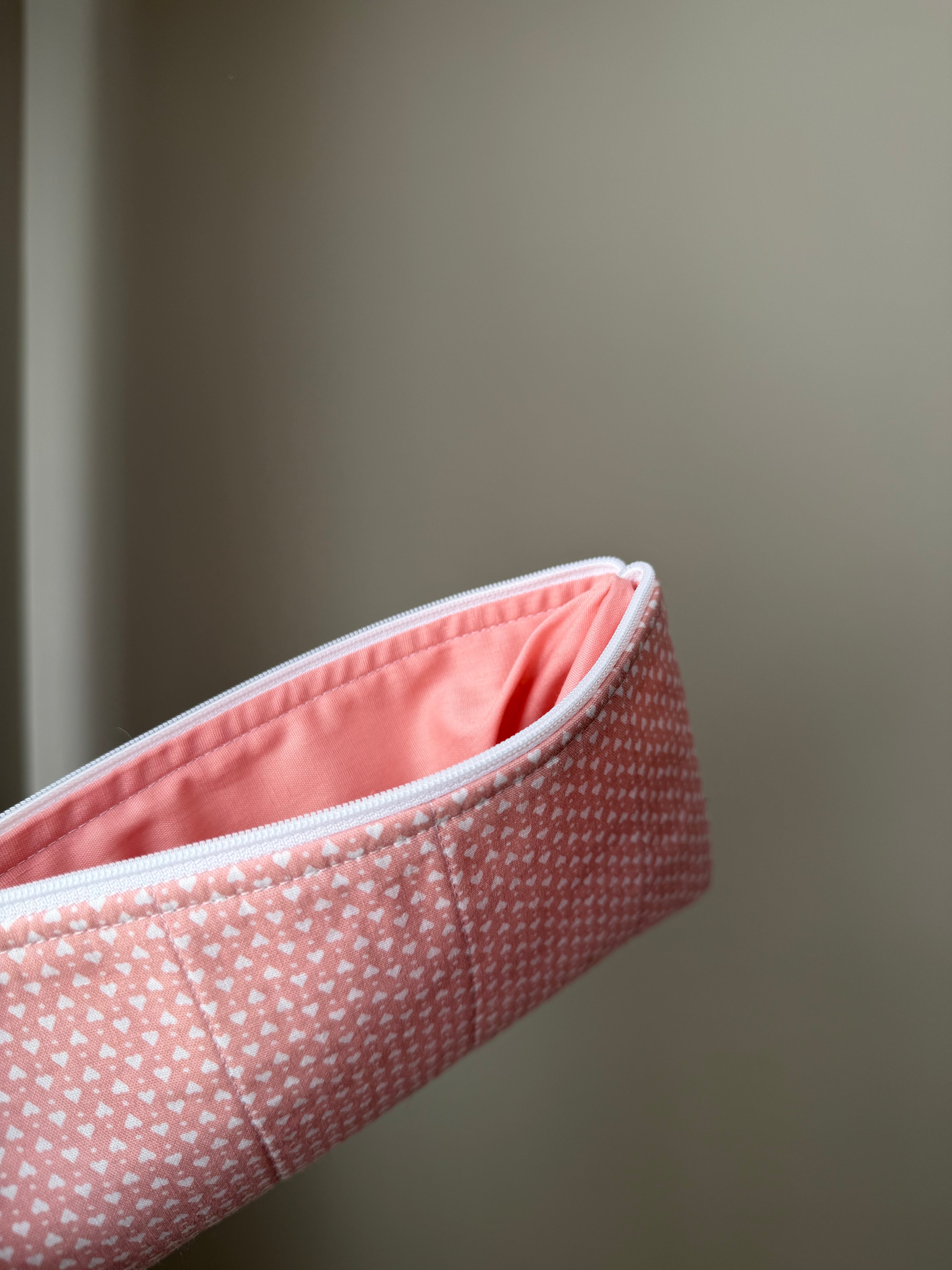 Pink Hearts Pencil case