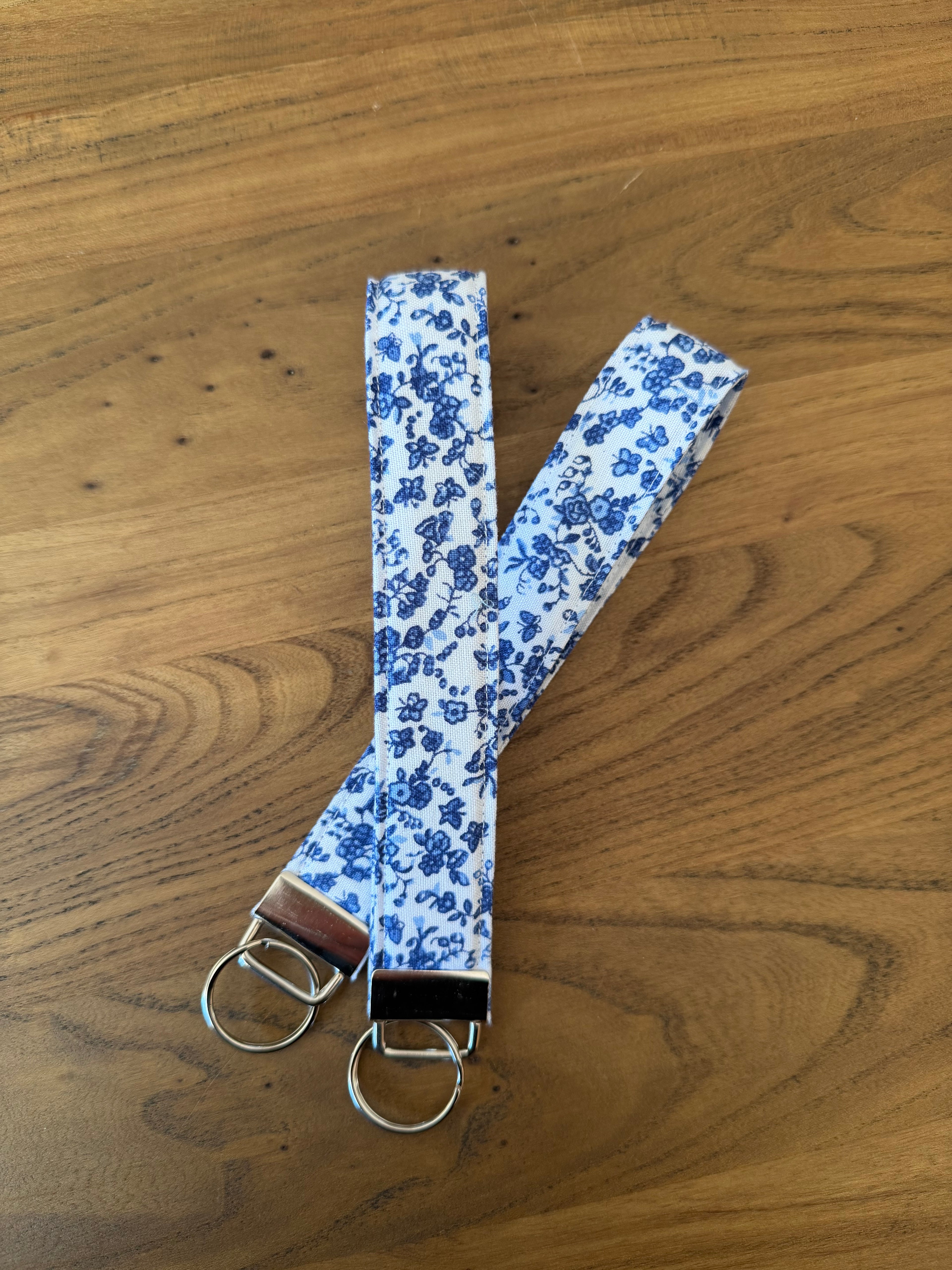 Costal Grandma Blue wristlet