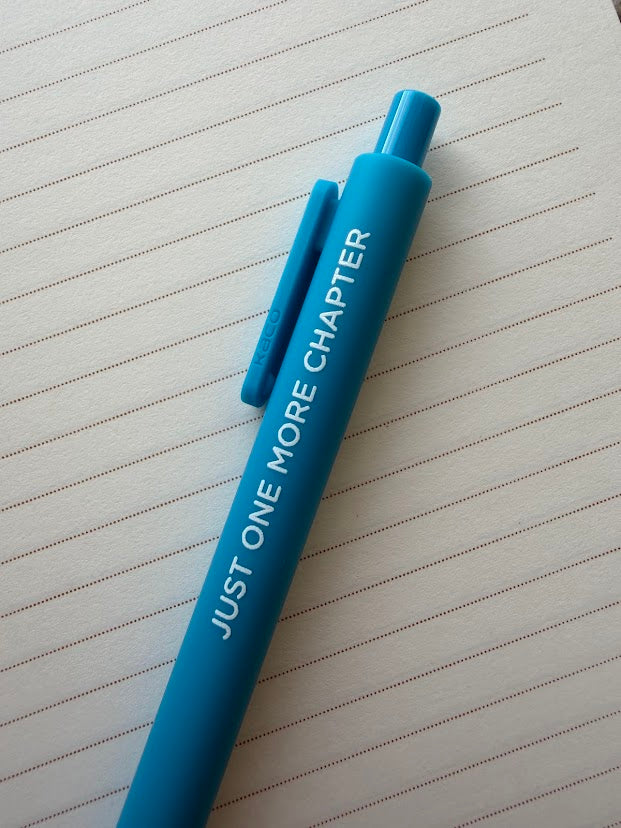 Just One More Chapter pen