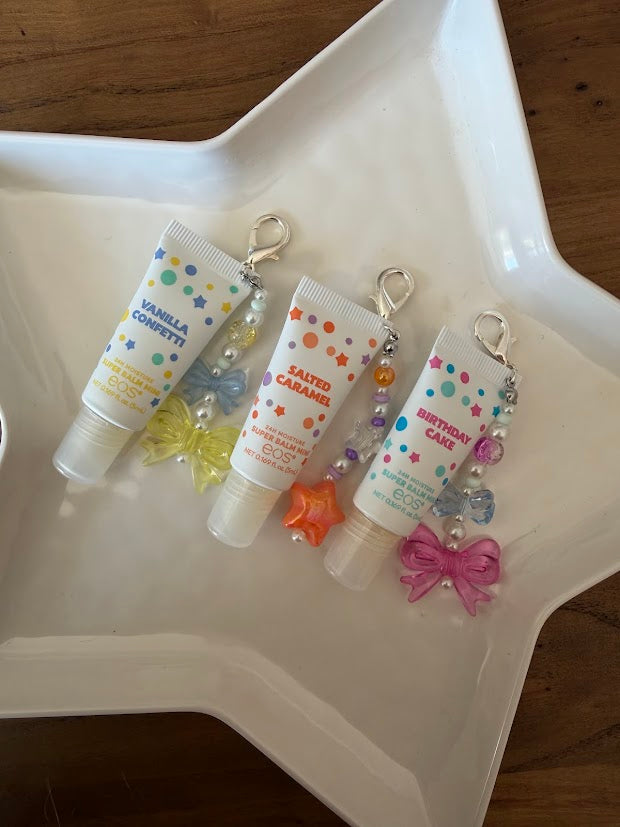 EOS Confetti keychain collection