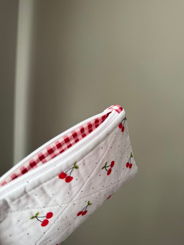 Red Gingham Cherry wallet