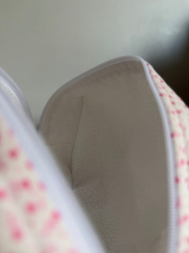 Scattered Hearts Makeup Bags