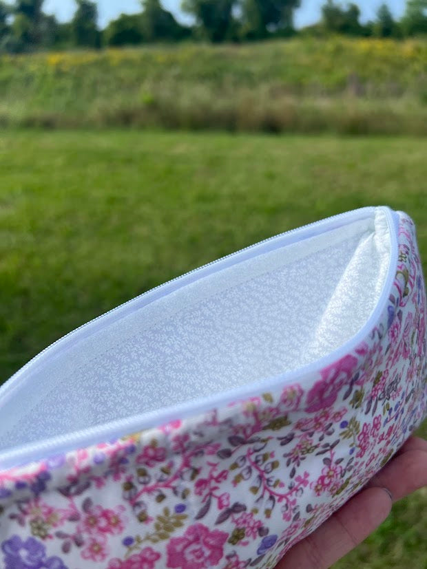 Pink floral Pencil case