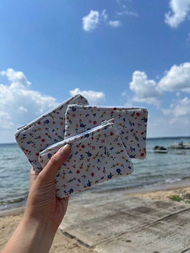 Wild flower wallet