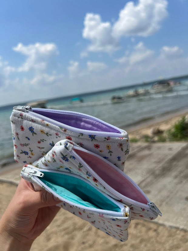 Wild flower wallet
