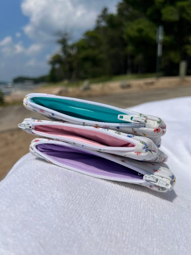 Wild flower wallet