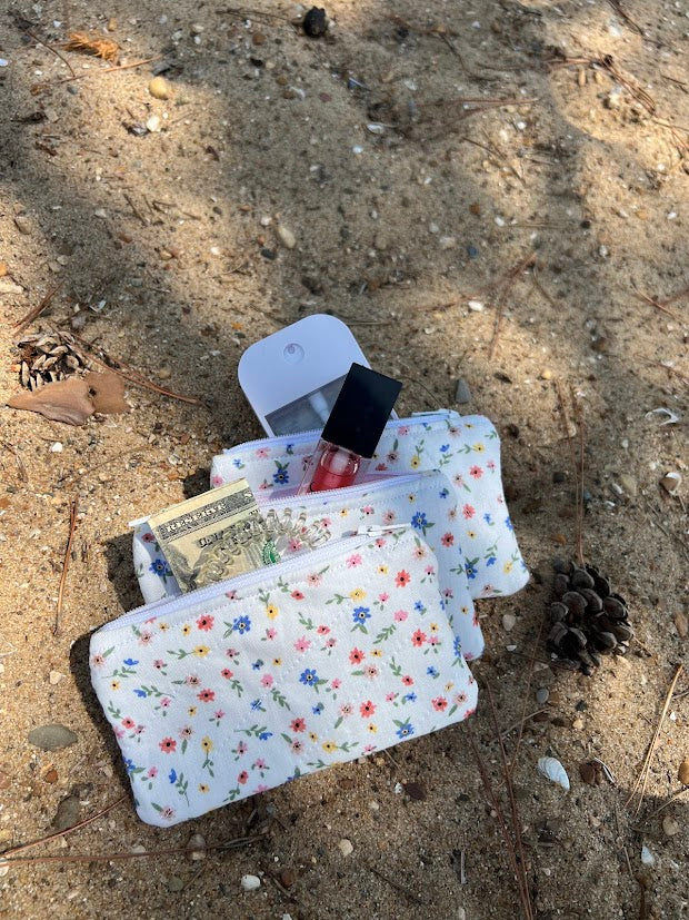 Wild flower wallet