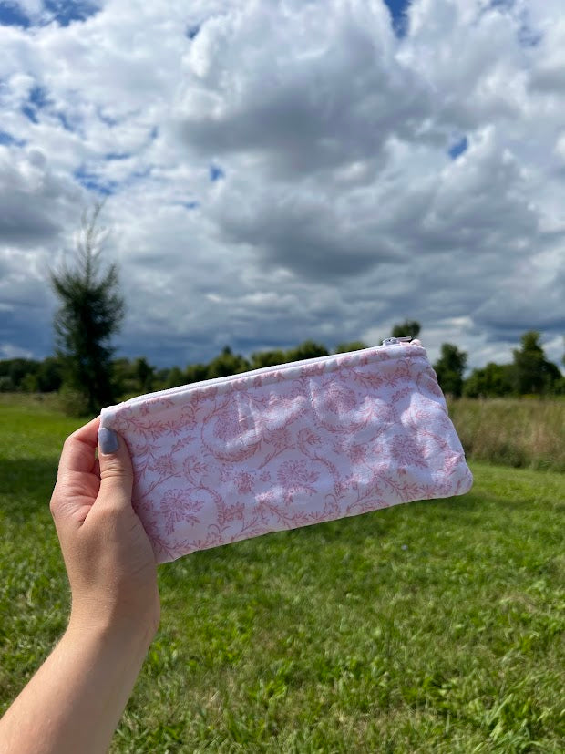 Vintage pink Pencil case