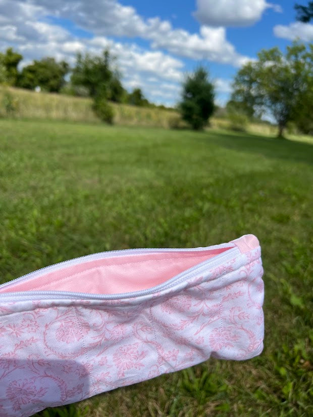Vintage pink Pencil case