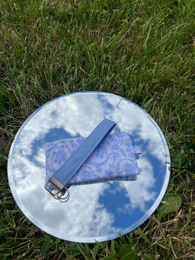 Vintage blue wallet