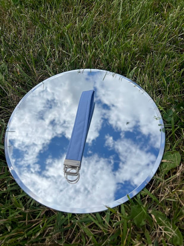 Blue wristlet