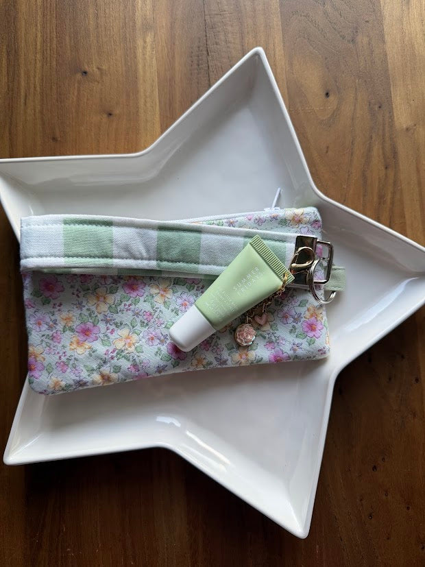 Green Floral wallet bundle